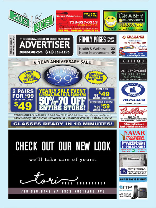 View the 20s and 30s Advertiser issue #220